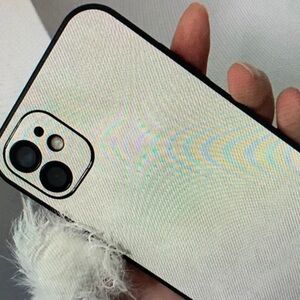 SHEIN Black and White Phone Case